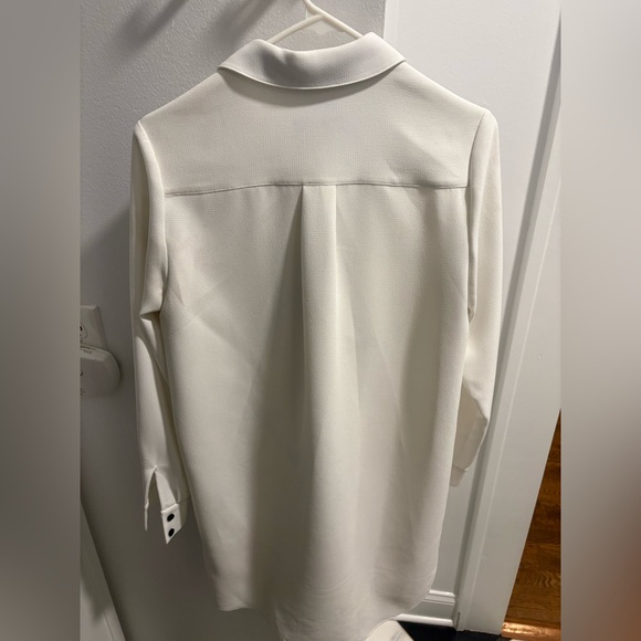 Kate Spade Long Sleeve White Dress with Black Bow - Picture 10 of 13